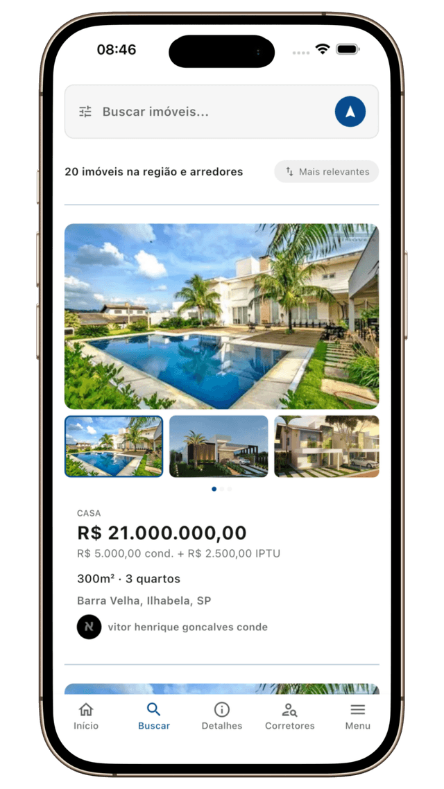 3D Brasil Imóveis - app 3