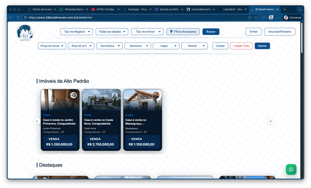 3D Brasil Imóveis - web 1
